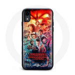 Iphone XR &uuml;mbris Stranger Things Teaser 4. hooaeg Plakati tegelased Art