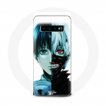 &Uuml;mbris Samsung Galaxy s10 edge Tokyo Ghoul Face Half jaoks