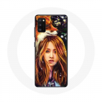 &Uuml;mbris Samsung Galaxy A41 Blackpink Ros&eacute; Plakati Fanart jaoks