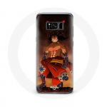 Coque pour Samsung Galaxy S8 Luffy Gear 5 One Piece Manga