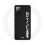 Coque pour Samsung Galaxy S20 FE Amg Logo Carbone Texture