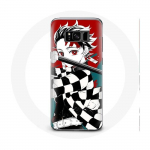 Coque pour Samsung Galaxy S8 Plus Tanjiro Demon Slayer Kimetsu no Yaiba Anime
