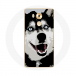 &Uuml;mbris Huawei Mate 8 Siberian Husky Blue Eyes jaoks