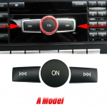 3 tk/komplekt Mercedes Benz AB CLA GLA klass W176 W246 C117 X156 auto helitugevus ON nupud kaanekleebised trimmi A Model Black