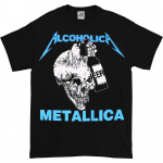 Metallica Alcoholica must unisex T-s&auml;rk S