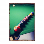 Piljard Metal Vintage Sildid Piljardiklubi Seina plakat Kaunistus &Otilde;llebaar Maalimine Piljardisaal Plaat Kodukaunistus 20*30 CM 20x30cm