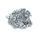 ECR015 100 t&uuml;kki auto aknat&otilde;stuki kerija remont terastrossi traadi otsa kinnitustihvti stopperh&uuml;lss pressneet 6,5x4,5/1,7 mm