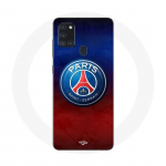 Coque Maniacase pour Samsung Galaxy A21s PSG Logo color&eacute;