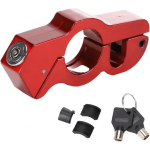 Mootorratta juhtraua lukk raskeveokite mootorratta k&auml;epideme lukustus vargusvastased turvatarvikud 37 mm juhtraua toru jaoks mopeedidele Rollerid Dirt Bike