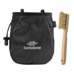 Kaljuronimise kriidikott, reguleeritava v&ouml;&ouml;kohaga n&ouml;&ouml;riga kott harjaga kaljuronimiseks must