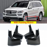 for Mercedes Benz GL 450 350 Class X166 2013 2014 2015 Mud Upgrade Anti-splash Mudguards Front Wheels Fender Mudflap Accessories With Running Board