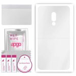 apgo Ultra Clear Protective Skin Sticker for the back compatible with Meizu 16, Wrap Film, Hydrogel Film, Flexible, Soft TPU with positioning layer ea