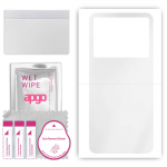 apgo Ultra Clear Protective Skin Sticker for the back compatible with Infinix Note 12 Turbo, Wrap Film, Hydrogel Film, Flexible, Soft TPU with positio