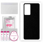 apgo Protective Skin Sticker for the back compatible with Oppo F21s Pro 5G, Wrap Film, Foil, Vinyl - Pattern Matte Black