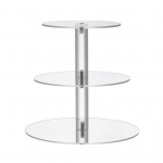 1 komplekti koogialus Easy 45355 kihti suur l&auml;bipaistev &uuml;mmargune mahutavus paigaldamine akr&uuml;&uuml;list pidu Triple Layer puhas