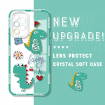 P&otilde;rutuskindel Joonisfilm Astronaut Kristall&uuml;mbris T&auml;ielik Katvus Kaamera Kaitse L&auml;bipaistev Pehme Telefoni&uuml;mbris Samsungile Samsung A02