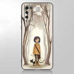 Coraline ja v&otilde;luukse &uuml;mbris Samsung Galaxy A12 A02S A22 A32 A52 A72 A71 A51 A41 A31 A21 A11 A50 A70 A10S A20S kate Samsung A02