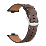 Nahast rihm Xiaomi Mi Band 8 Pro nutika randmepaela asendusk&auml;ev&otilde;ru jaoks Xiaomi Mi Band 8 Pro kellarihmale Correa rihma tarvikud For Mi Band 8 Pro pruun