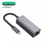 USB-t&uuml;&uuml;pi C Etherneti adapter 1000Mbps USB 3.0 RJ45 v&otilde;rgukaart MacBook PC jaoks Windows XP 7 8 10 Android USB Lan Interneti-kaabel