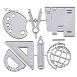 Koolitarbed Joonlaud L&otilde;ikevormid DIY Scrapbook Paberkaardid K&auml;sit&ouml;&ouml; &Scaron;abloon Vorm h&otilde;be