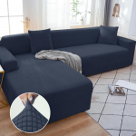 &Uuml;hev&auml;rvilised elastsed diivanikatted elutuppa Stretch Slipcover tugitooli diivani kate nurk L-kujuline sektsiooniline diivanikaitse 4seater235-300cm 1PC