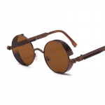 Klassikalised gooti stiilis steampunk p&auml;ikeseprillid, polariseeritud mehed, naised, br&auml;ndidisainerid vintage &uuml;mmargused metallraamiga p&auml;ikeseprillid UV400 h&otilde;be