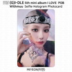 (G)I-DLE G-IDLE IDLE 5. minialbum I Love POB fotokaart koos Muu KPOP K-POPiga Miyeon