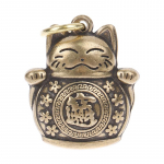 Puhast vasest Lucky Cat v&otilde;tmehoidja isetehtud ehted rippuvad tarvikud v&otilde;tmehoidja ripats