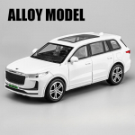 1/32 Ideaalne ONE EV sulamist survevalatud automudeli m&auml;nguasja simulatsiooniga s&otilde;iduki tagasit&otilde;mbamisheli valguse kollektsiooni m&auml;nguasi lastele kingitused valge
