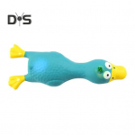 Lateksist kanakoeram&auml;nguasi, millel on heli igavust leevendav hambaid puhastav purihammustuskindel m&auml;nguasi, naljakas piiksuv kanakoera n&auml;rimism&auml;nguasi sinine