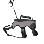 S&otilde;jav&auml;e taktikalised koerte rakmed k&auml;epidemega t&otilde;mbevestita suurte koerte treenimiseks XS must