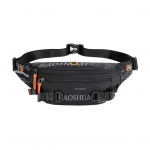 Suur Crossbody Fanny Pack Sport v&ouml;&ouml;kott Veekindel puusakott p&otilde;rmekott v&auml;listingimustes kasutamiseks m&otilde;eldud v&ouml;&ouml;kott s&ouml;rkimiseks Matkamiseks Kalastamiseks Mehed Naised must
