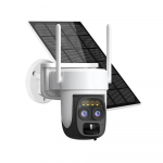 4K 8MP kahe objektiiviga WIFI p&auml;ikesekaamera v&auml;litingimustesse 10x optiline suum kahesuunaline heli v&auml;rviline &ouml;&ouml;n&auml;gemine sisseehitatud aku turvakaamera WiFi Cam