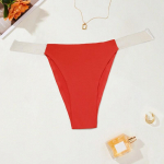 Naiste &otilde;mblusteta n&auml;htamatud alusp&uuml;ksid, l&auml;bipaistev v&ouml;&ouml;rihm Seksikad stringid Xs SML L