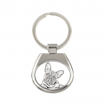 French Bulldog, Frenchie - keychain with a dog, keychain with a print, personalized pendant from the Art-Dog brand
