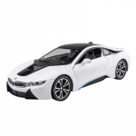 1/24 BMW I8 Superauto Sulamist Automaalmudel Diecasts Metallist M&auml;nguautod Heli Valgus Simulatsioon Kogumisobjektid Huvialad Beebi Laste M&auml;nguasjad Kingitused valge