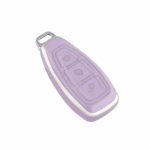 Moodne auto stiil v&otilde;ti kaugjuhtimispult v&otilde;tmehoidja korpuse kaanega v&otilde;tmehoidja Ford Fiesta Focus 3 4 MK3 MK4 Mondeo Ecosport Kuga Focus ST jaoks must