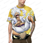 Uus meeste anime Monkey D. Luffy 3D-printimine Rollim&auml;ng Naiste ja Laste T&auml;navas&auml;rgid Unisex &Uuml;lem&otilde;&otilde;dulised 4XL