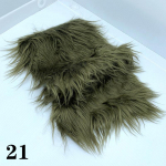 25 x 45 cm DIY k&auml;sitsi valmistatud kodukaunistamise Cosplay kangas 8 cm kuhjaga kunstkarusnahast kangas lapit&ouml;&ouml; jaoks