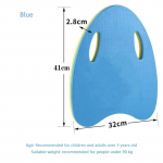 Ujumise kickboard Ujumiskoolitus Abiujumise kickboard lihtsa k&auml;epidemega tagalaud Ujuv laud ujumisselja sinine