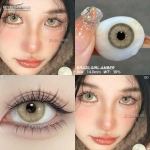 EYESHARE Colored Contact Lenses Amber Eyeglass Lenses Blue Contact Lenses Emerald Green Lenses Quartz Gray Contact Lenses Purple Lenses 1 Pair 0