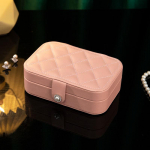 Reisi ehtekarp naistele V&auml;ike ehtekarp t&uuml;drukutele Reisiehete korraldajakarp Kaasaskantav minireisi ehtekarp s&otilde;rmuse jaoks roosa