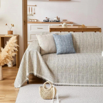 1 tk Lihtne &Uuml;hev&auml;rviline Diivanikate Neli Hooaega Universaalne M&ouml;&ouml;bli Tolmukaitse Padjakangas Universaalne Pleed Kodu Kaunistamise Esemed 1seat 180x130cm pruun