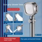 4 k&auml;iguga du&scaron;iotsik, vees&auml;&auml;stlik reguleeritav k&otilde;rgsurvedu&scaron;&scaron; &uuml;he klahviga veemassaažiga &ouml;kodu&scaron;&scaron; Vannitoa tarvikud h&otilde;be