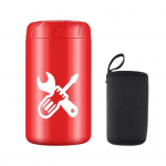 Jalgratta t&ouml;&ouml;riistakast, raskeveokite ja kerge veekindel pudeli puuri kinnitus jalgrattaga m&auml;giteel valge