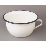 Pot de Chambre &ndash; Ibili &ndash; 903522 &ndash; Acier emaill&eacute; &ndash; 22 cm &ndash; Blanc