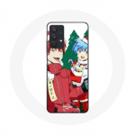 Coque Maniacase pour Samsung Galaxy A32 4G Karma et Nagisa Assassination Classroom Anime Christmas day