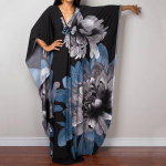 Lipsuv&auml;rviga kaftani kleit, vabaaja rannasuvine Maxi Cover Up Maxi kleit, naiste riided One Size