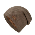 Uued Unisex v&otilde;idum&auml;rgid Talvem&uuml;tsid Mood Slouchy Beanie M&uuml;ts Fliisvoodriga soe kootud m&uuml;tsid Mehed Naiste Suusa Nokam&uuml;ts 55cm-60cm khaki