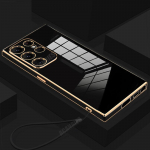 S24ultra luksuslik kattega silikoonist &uuml;mbris Samsung Galaxy S24 Ultra S21 S22 S23 S20 Fe Plus Note 20 10 pehme kaanega S24plus S24 Ultra